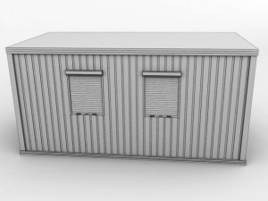 container housing Modèle 3D