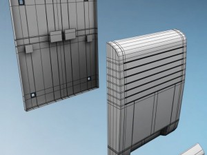 wireless alarm beacon 3D 모델