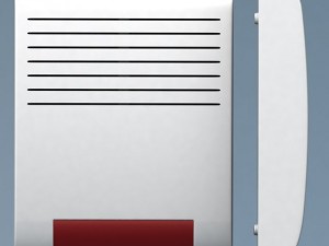 wireless alarm beacon 3D 모델