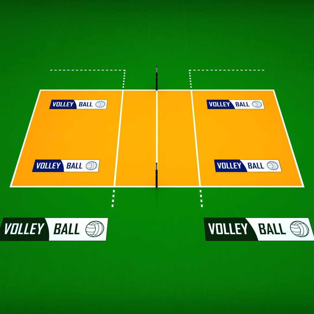 Volleyball Court 3d Model In Playground 3dexport
