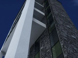 glass tower 3D Model