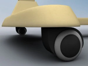 over bed table 3D Model