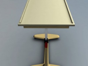 over bed table 3Dモデル
