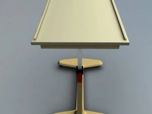 over bed table 3D Model