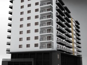 apartment building 3D Model