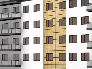 apartment building 3D Model