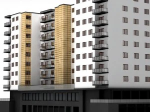 apartment building 3D Model
