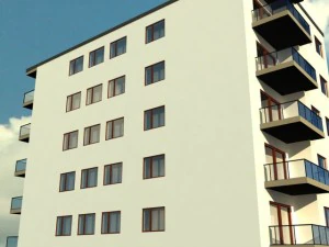 apartment building 3D Model