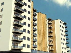 apartment building 3D Model