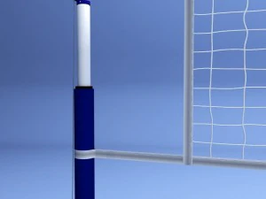 beach volleyball court 3D Model