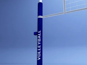 beach volleyball court 3D Model