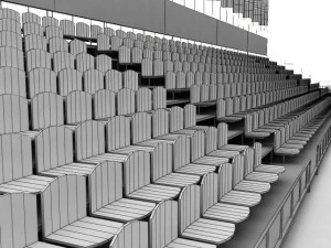 beach volleyball court high 3D Model
