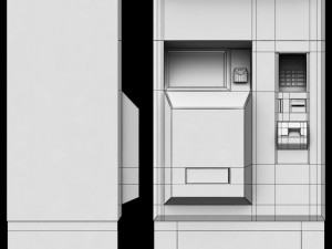 bus ticket machine Model 3D