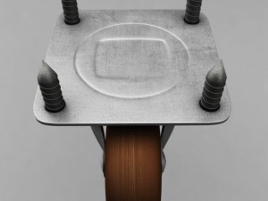 cabinet wheel 3D Model