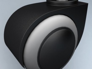 plastic caster wheel 3Dモデル