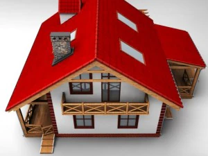 single family house 3D Model