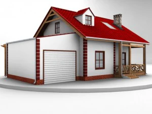 single family house 3D Model