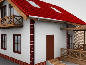 single family house 3D Model