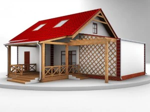 single family house 3D Model