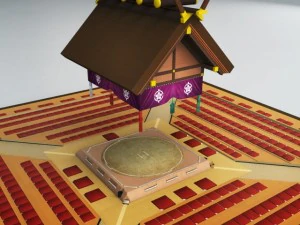 arena di sumo Modello 3D