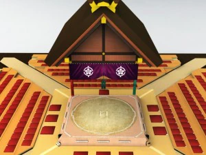 सूमो अखाड़ा 3D मॉडल