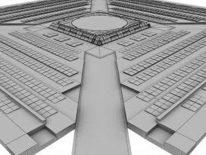 sumo arena 3D Model