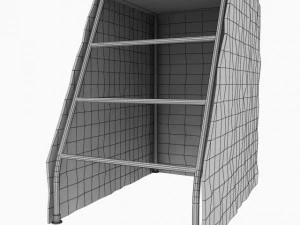 referee stand 3D Model