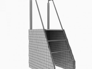 referee stand 3D Model
