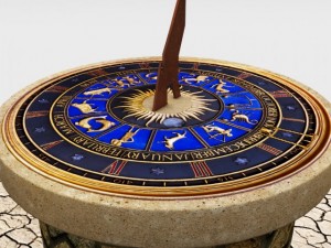 solar sundial clock 3D Model
