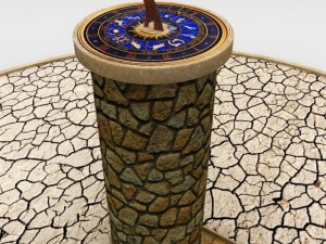 solar sundial clock 3D Model