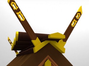 sumo roof 3D Model