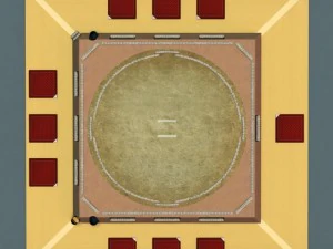sumo ring 3D Model