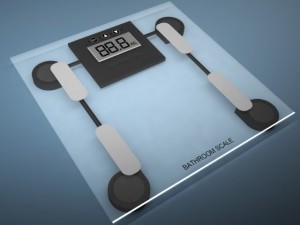 bathroom weight scale Modèle 3D