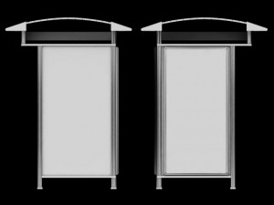bus stop 3D-Modell