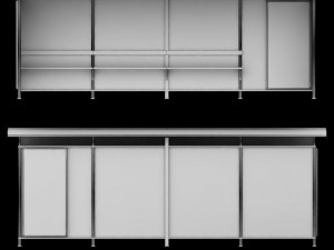 bus stop 3D-Modell