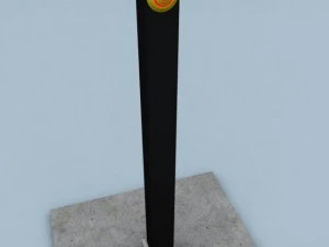 electronic bus schedule 3D Model