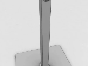 electronic bus schedule 3D Model