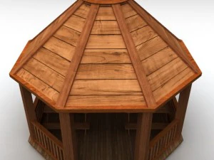 garden gazebo 3D Model