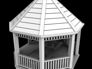 garden gazebo 3D Model