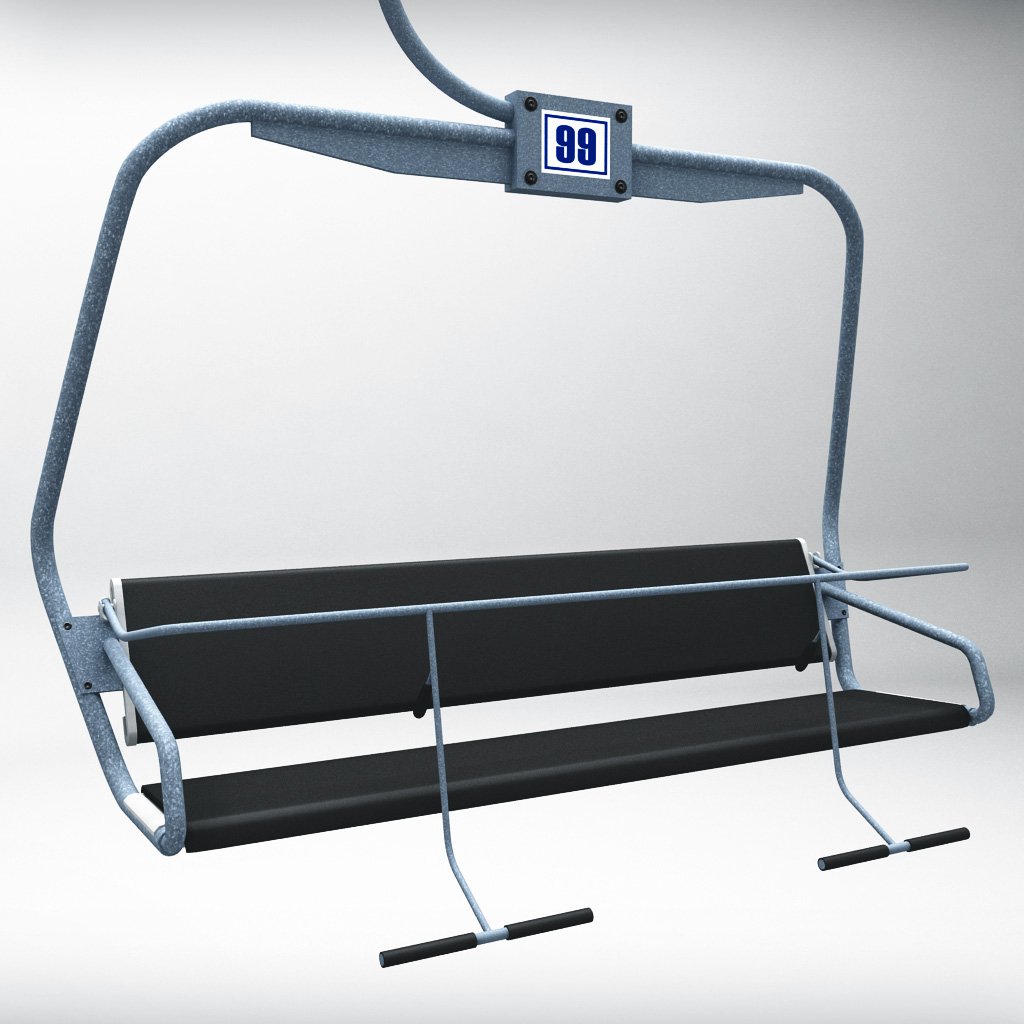Ski Lift Chair 3d Model In Sports Equipment 3dexport