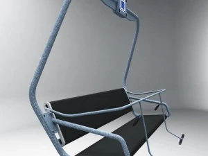 滑雪缆车椅 3D 模型