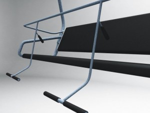 ski lift chair Modèle 3D