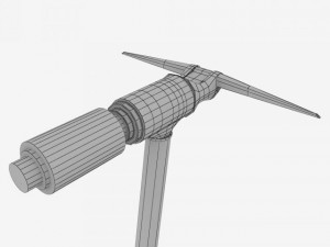 ski lift chair small 3D Model