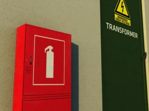 transformer station 3D Model