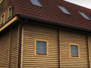 wooden house high poly 3D Model