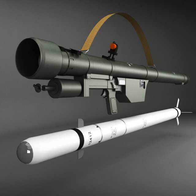 sa7 gral rocket launcher pack Modelo 3D .c4d .max .obj .3ds .fbx .stl .blend 