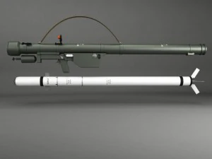 sa7 gral rocket launcher pack 3D Model