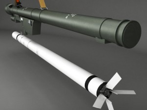 sa7 gral rocket launcher pack Modelo 3D