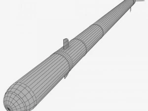 sa7 gral rocket launcher pack 3D Model