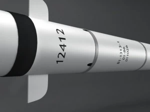 sa7 k&acirc;se roketi 3D Model